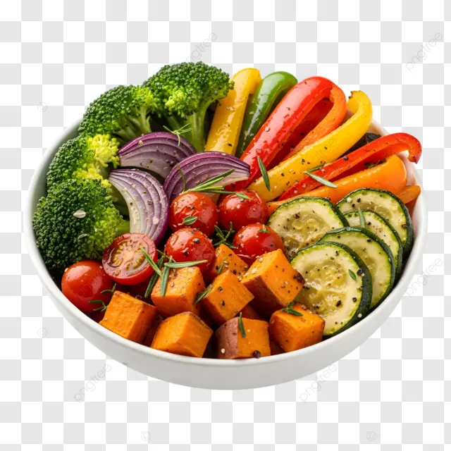 Vibrant Roasted Vegetable Meal